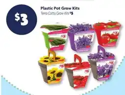 Family Dollar Plastic Pot Grow Kits offer