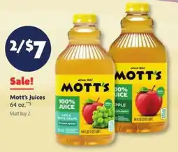 Family Dollar Mott's Juices offer