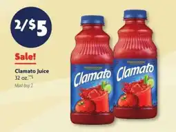 Family Dollar Clamato Juice offer