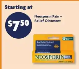 Family Dollar Neosporin Pain + Relief Ointment offer