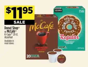 Dollar General Donut Shop or McCafé K-Cups offer