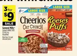 Dollar General General Mills Cereal Large Size offer