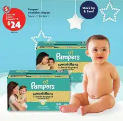 Family Dollar Pampers Swaddlers Diapers offer
