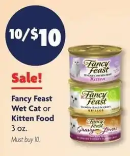 Family Dollar Fancy Feast Wet Cat or Kitten Food offer