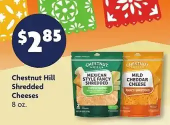 Family Dollar Chestnut Hill Shredded Cheeses offer