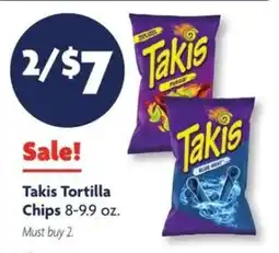 Family Dollar Takis Tortilla Chips offer