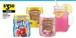 Dollar General Kool-Aid or Country Time Drink Mix offer