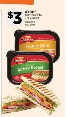 Dollar General Armour Lunch Meat Tubs offer