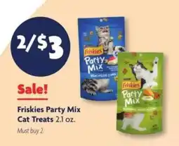 Family Dollar Friskies Party Mix Cat Treats offer