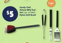 Family Dollar Family Chef Deluxe BBQ Tool Set offer