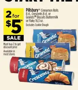 Dollar General Pillsbury Cinnamon Rolls offer