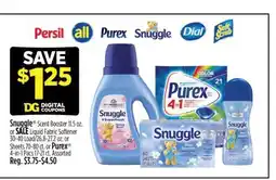 Dollar General Snuggle offer