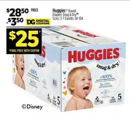 Dollar General Huggies offer