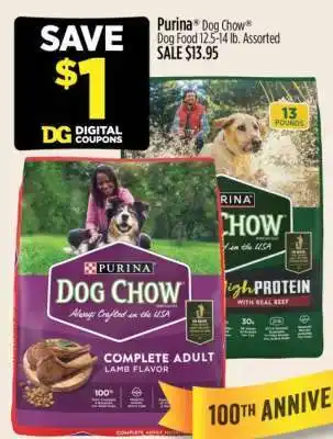 Dollar General Purina Dog Chow offer