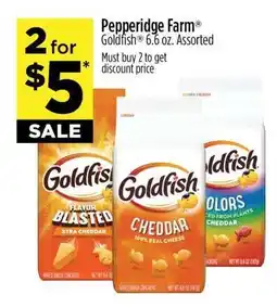 Dollar General Pepperidge Farm Goldfish offer
