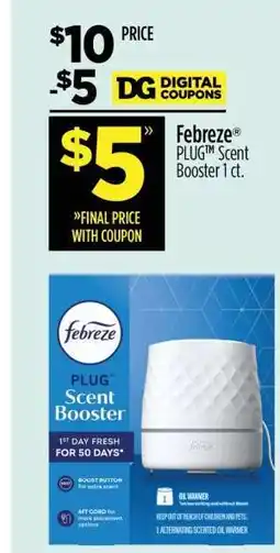 Dollar General Febreze PLUG Scent Booster 1 ct offer