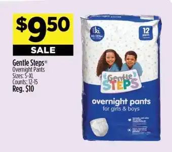 Dollar General Gentle Steps Overnight Pants offer