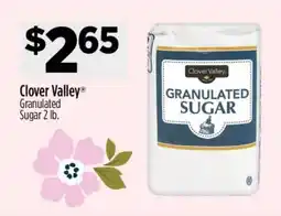 Dollar General Clover Valley Granulated Sugar 2 lb offer