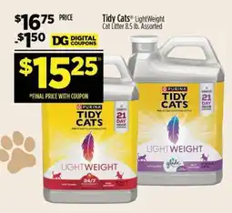 Dollar General Tidy Cats LightWeight Cat Litter 8.5 lb. Assorted offer