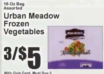 Key Food Urban Meadow Frozen Vegetables offer
