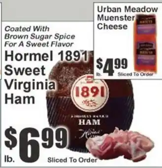 Hormel 1891 Sweet Virginia Ham