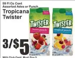 Key Food Tropicana Twister offer