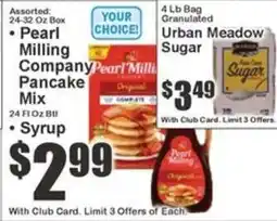 Key Food Pearl milling company pancake mix offer