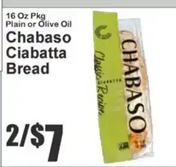 Key Food Chabaso Ciabatta Bread offer