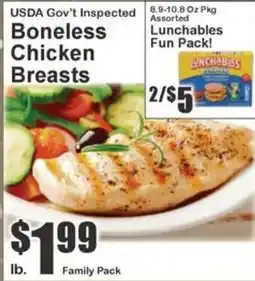 Key Food Boneless Chicken Breasts offer