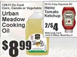 Key Food Urban Meadow Cooking Oil offer