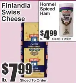 Key Food Finlandia Swiss Cheese offer