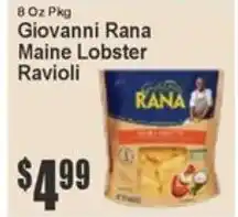 Key Food Giovanni Rana Maine Lobster Ravioli offer
