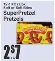 Key Food SuperPretzel pretzels offer