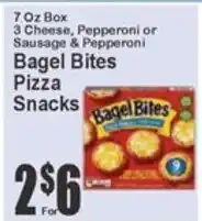 Key Food Bagel Bites Pizza Snacks offer