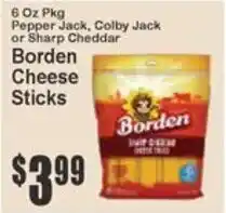 Key Food Borden Cheese Sticks offer