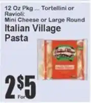 Key Food Italian Village Pasta offer