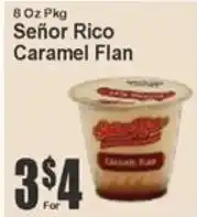 Key Food Señor Rico Caramel Flan offer