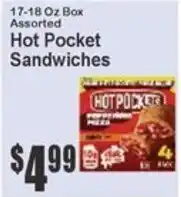Key Food Hot Pocket Sandwiches offer