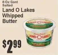 Key Food Land O Lakes Whipped Butter offer