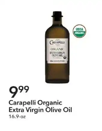 Carapelli Organic Extra Virgin Olive Oil