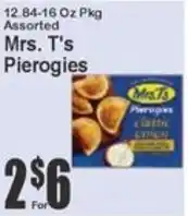 Key Food Mrs. T's Pierogies offer