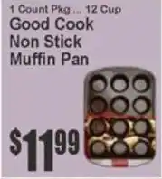 Key Food Good Cook Non Stick Muffin Pan offer