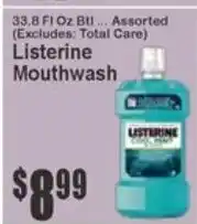 Key Food Listerine mouthwash offer