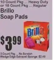 Key Food Brillo Soap Pads offer