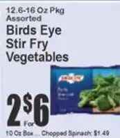 Key Food Birds Eye Stir Fry Vegetables offer