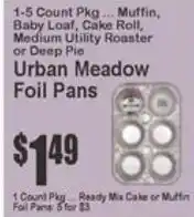 Key Food Urban meadow foil pans offer