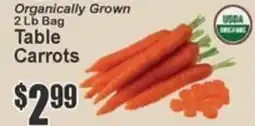 Key Food Table Carrots offer