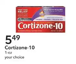 Publix Cortizone-10 offer