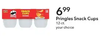 Publix Pringles Snack Cups offer