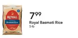Publix Royal Basmati Rice offer